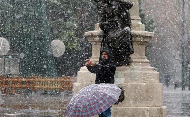 Hasta Valladolid y provincia llega la nieve
