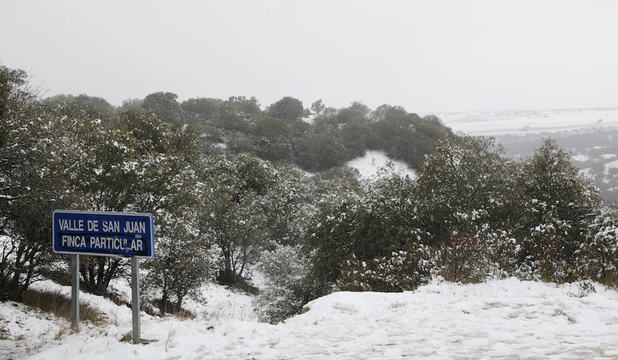 Nieve en Palencia