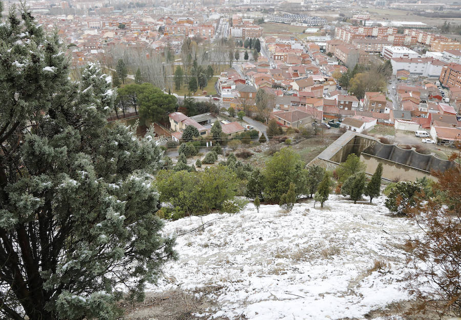 Nieve en Palencia