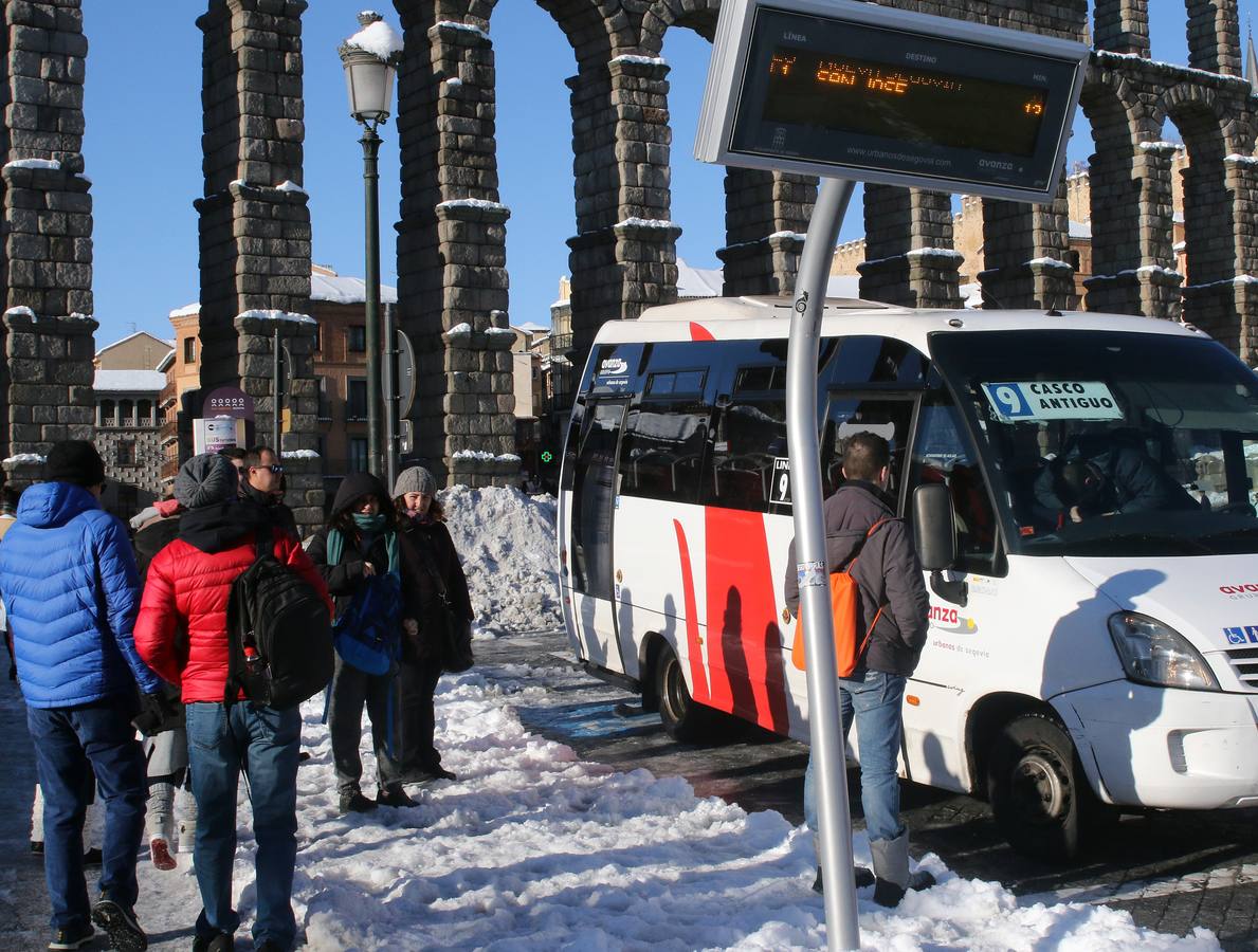 Segovia se viste de blanco