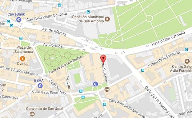 Fallece al caer de un cuarto piso en Ávila, al parecer cuando trataba de retirar carámbanos de hielo