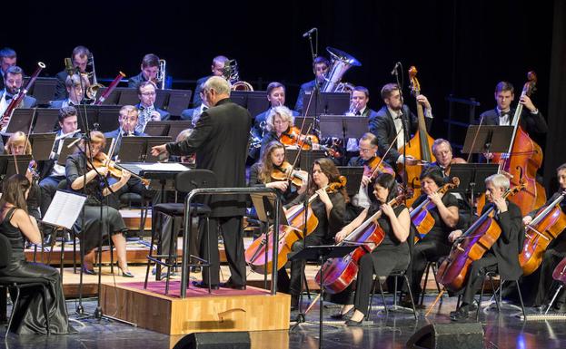 Imagen de un concierto de la Cinema Symphony Orchestra. 