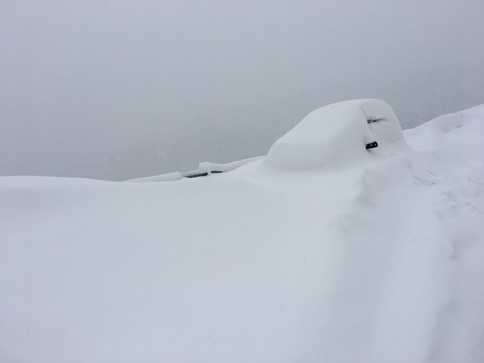 La nieve ha dejado en Pallars Sobirá unos espesores de hasta 140 cm