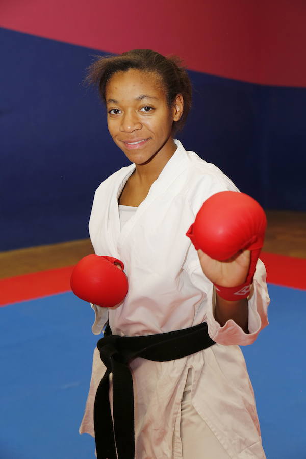 Isabel Nieto, en un entrenamiento.