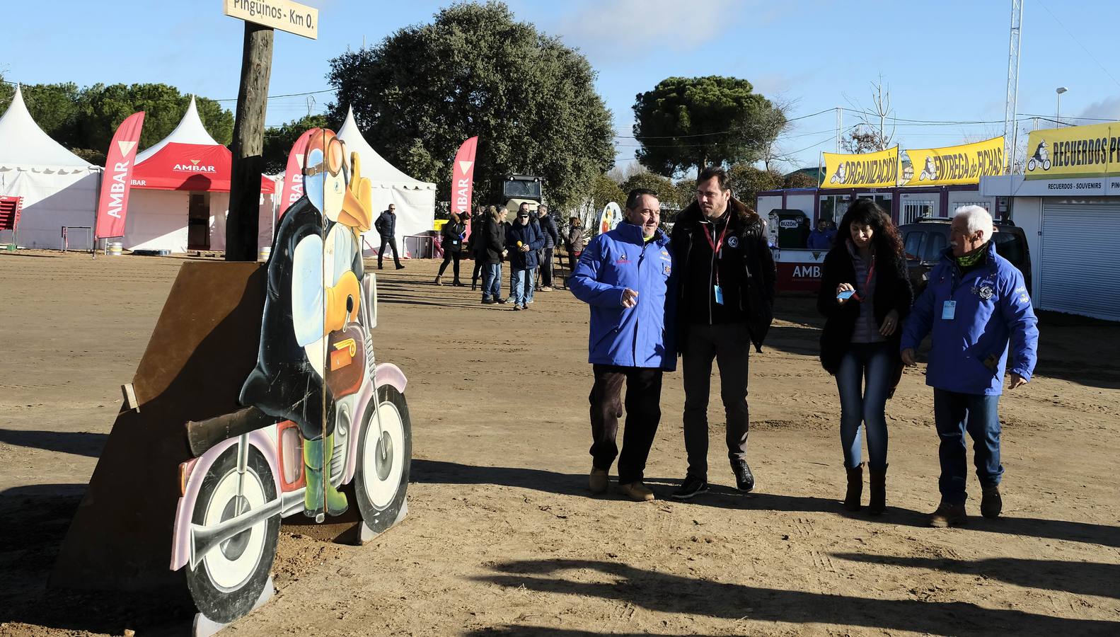 Óscar Puente visita las instalaciones de Pingüinos 2018