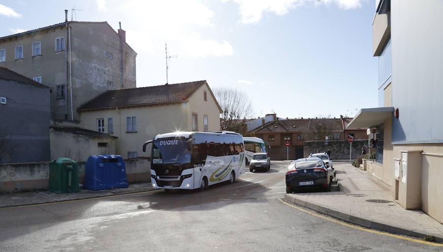 Ruta de autocar entre Guardo, Cervera y Aguilar