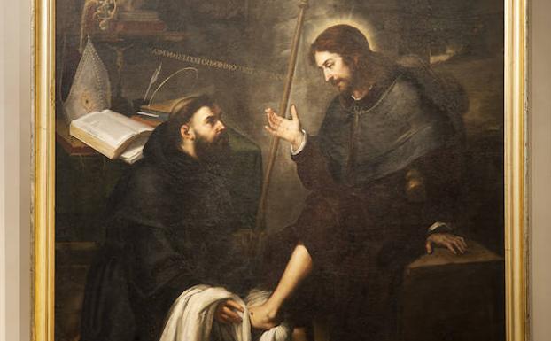 'San Agustín con Cristo Peregrino', de Bartolomé Esteban Murillo. 