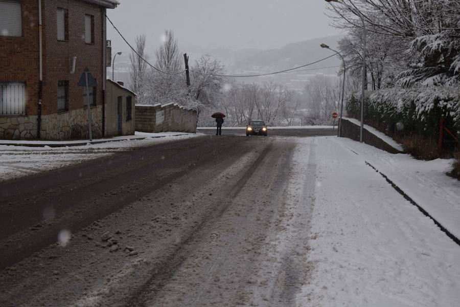 Nieva en Guardo