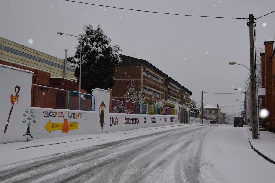 Nieva en Guardo