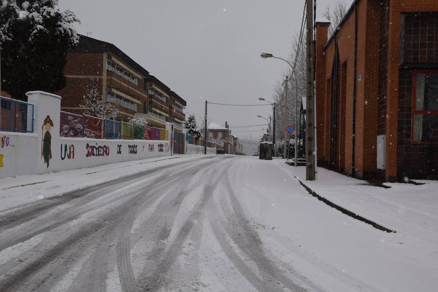 Nieva en Guardo