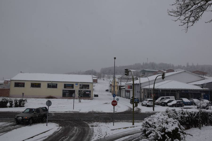 Nieva en Guardo