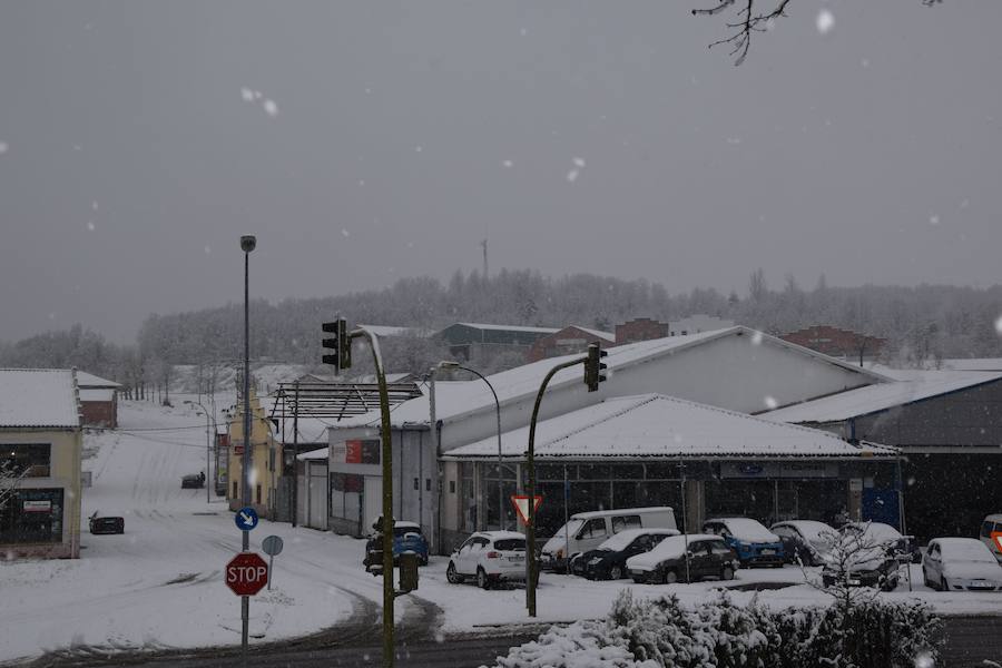 Nieva en Guardo