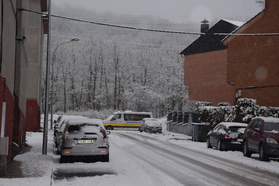 Nieva en Guardo