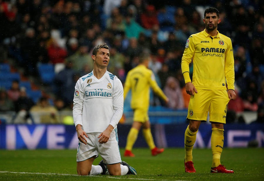 El conjunto blanco sufrió ante el Villarreal su tercera derrota de la temporada en el Santiago Bernabéu.