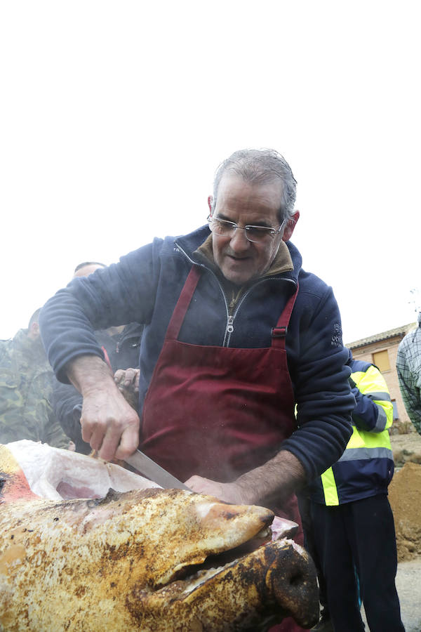 Matanza tradicional en Fuentes de Nava