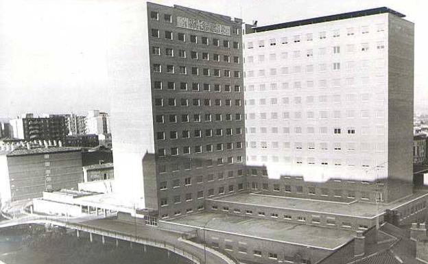 Vista general del edificio del Hospital Clínico de ser inaugurado