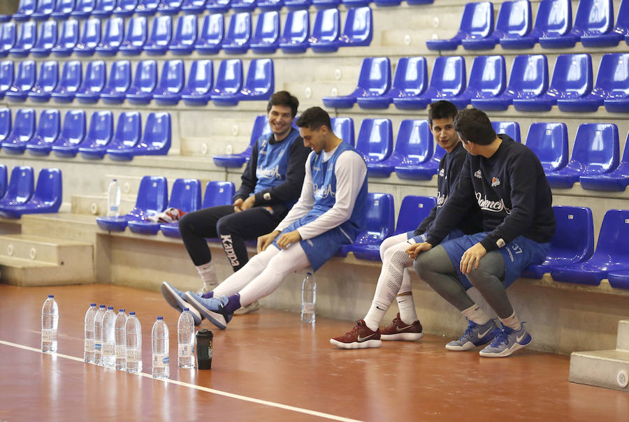 Entrenamiento del Chocolates Trapa Palencia