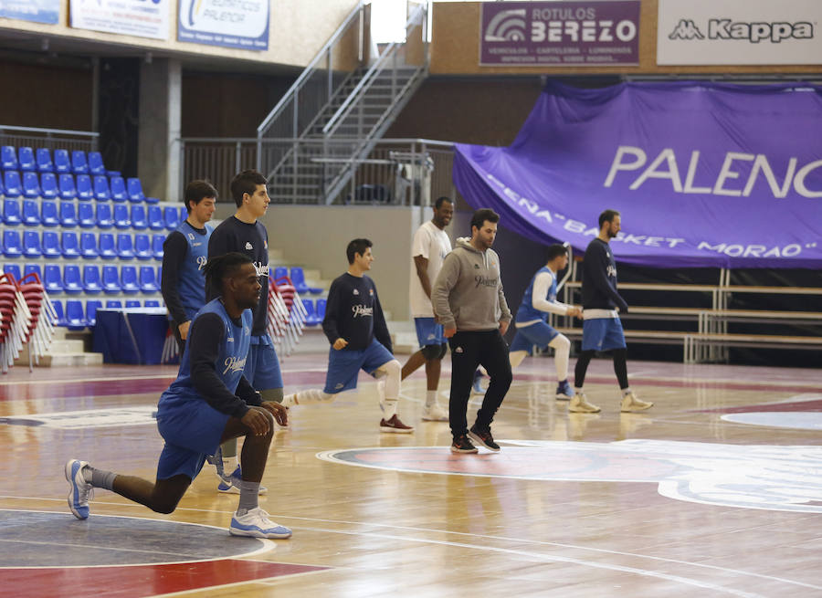 Entrenamiento del Chocolates Trapa Palencia