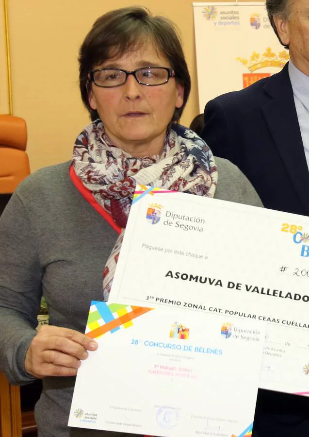 La Diputación de Segovia entrega los premios del Concurso Provincial de Belenes