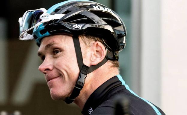 El ciclista británico Chris Froome. 