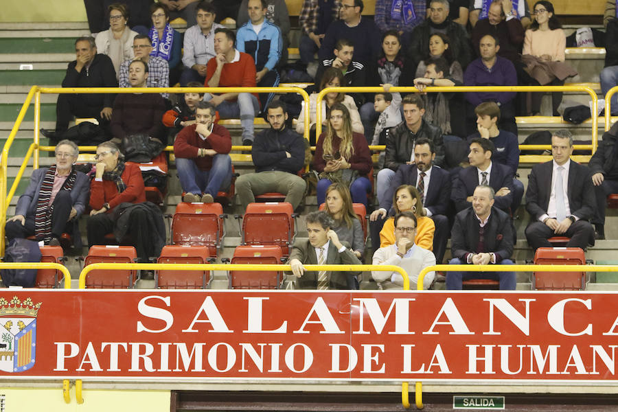 Una canasta de Laura Nicholls a escasos segundos para el final del partido le dio al equipo salmantino una importante victoria en la Euroliga que le permite seguir en la lucha por entrar en los cuartos de final