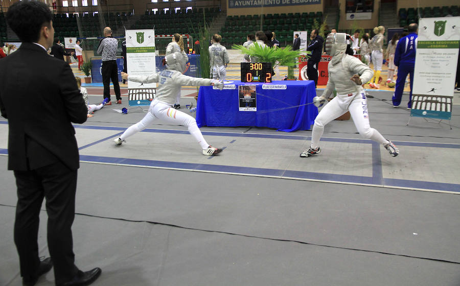 Campeonato del mundo de esgrima en Segovia