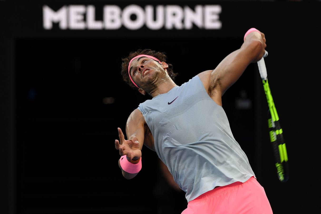 Las mejores imágenes del partido de cuartos de final del Abierto de Australia entre Rafa Nadal y Marin Cilic. 