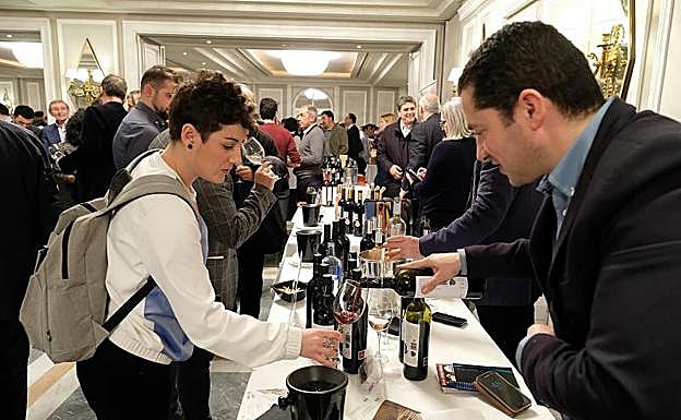 Cata en el hotel Villa Magna de Madrid.