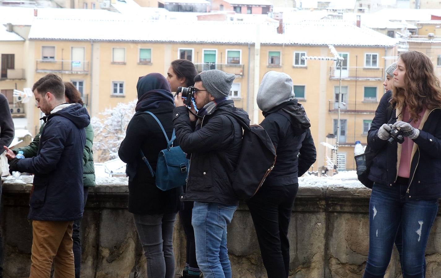 Vuelve la nieve a Segovia