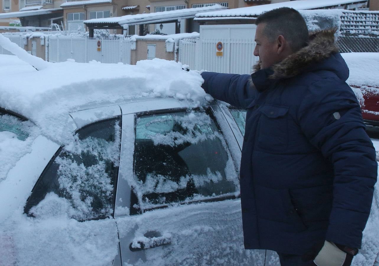 Vuelve la nieve a Segovia