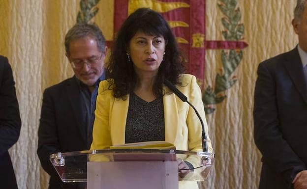 Ana Redondo, concejala de Cultural y Turismo del Ayuntamiento de Valladolid. 