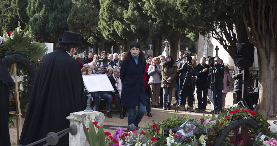 Homenaje a José Zorrilla en el Cementerio de El Carmen