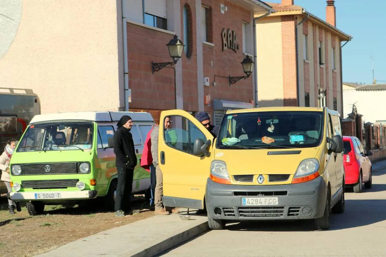 Concentración de furgonetas camper en Torquemada