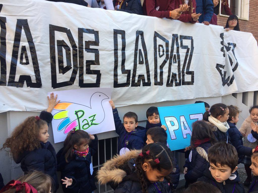 Día de la Paz en el colegio Sagrado Corazón-La Anunciata.