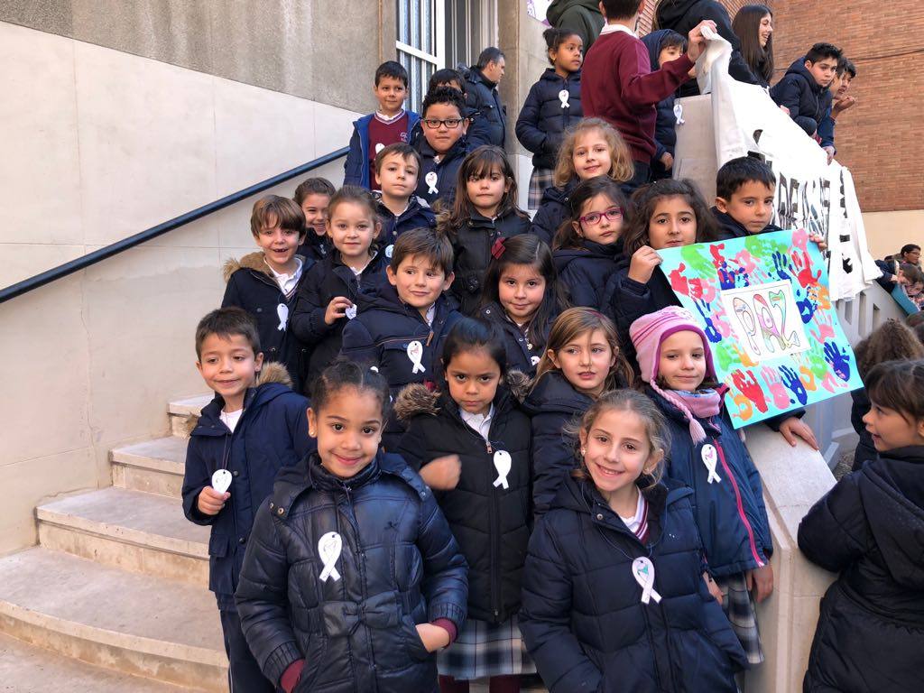 Día de la Paz en el colegio Sagrado Corazón-La Anunciata.