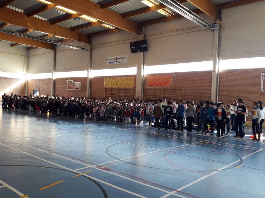 Día de la Paz en el Colegio Gonzalo de Berceo de Valladolid.