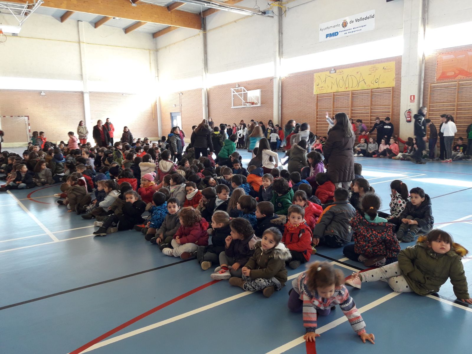 Día de la Paz en el Colegio Gonzalo de Berceo de Valladolid.