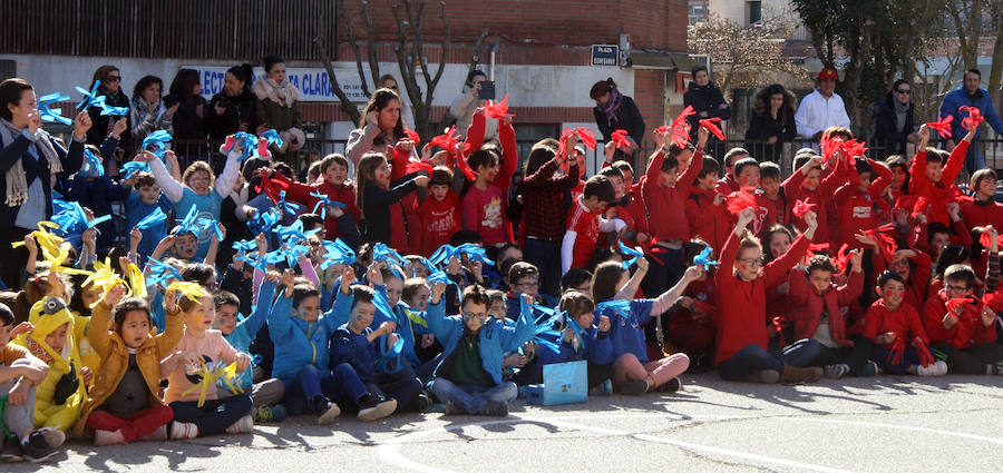 Celebración del Día de la Paz en Cuéllar.