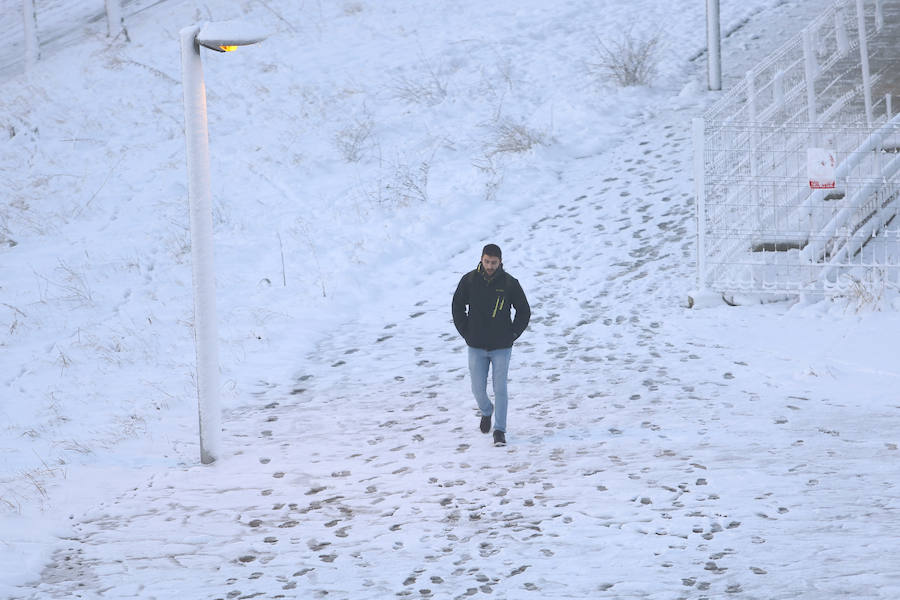 Nevada en León capital