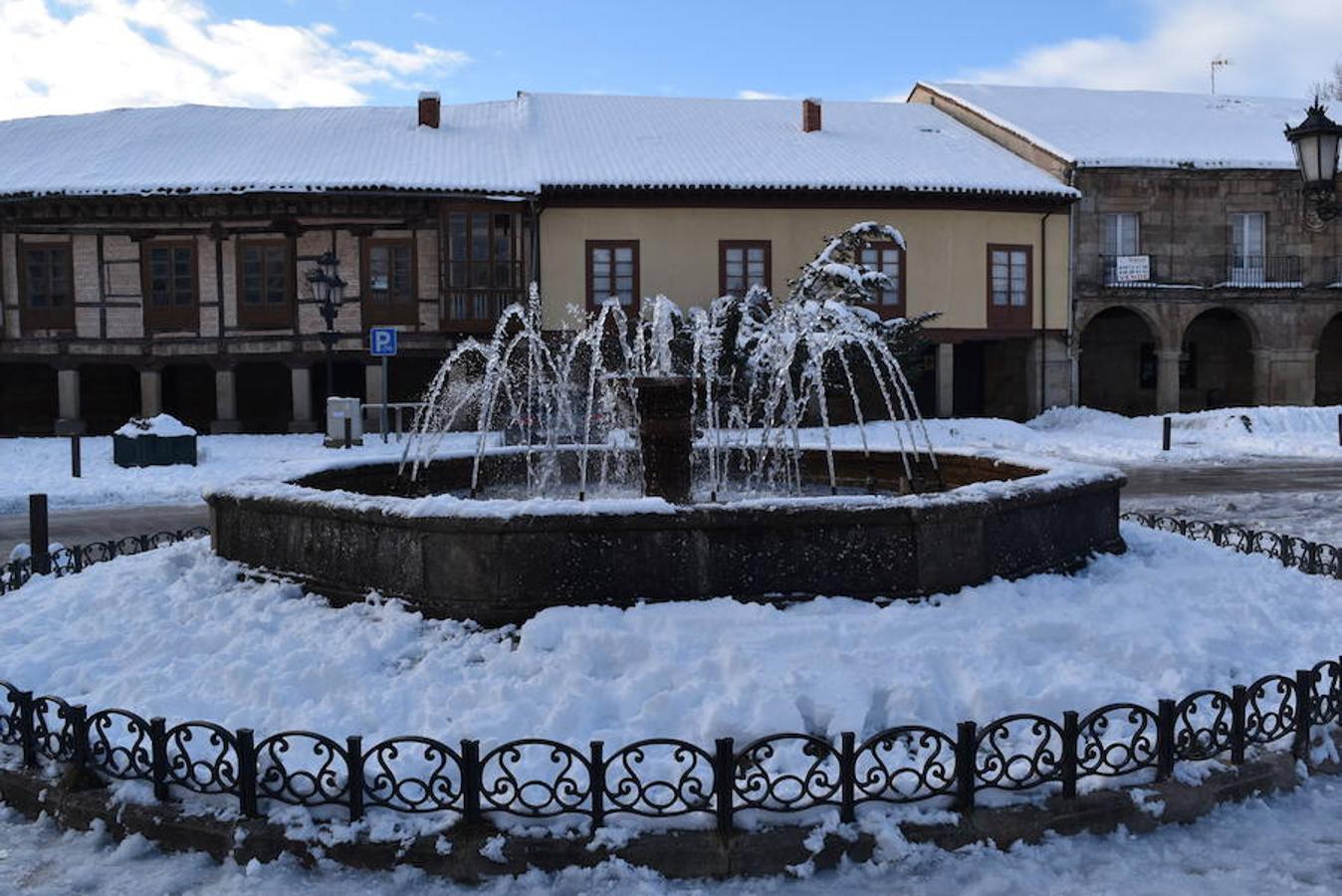 Tras la nieve, llega el hielo a la Montaña Palentina