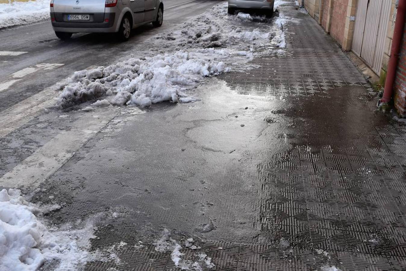 Tras la nieve, llega el hielo a la Montaña Palentina