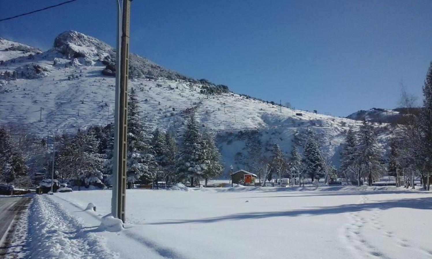 Tras la nieve, llega el hielo a la Montaña Palentina