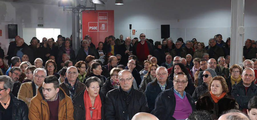 Pedro Sánchez, en la asamblea abierta celebrada en Valladolid