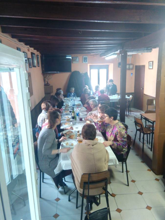 Día de las Águedas en Gallegos de Hornija. 