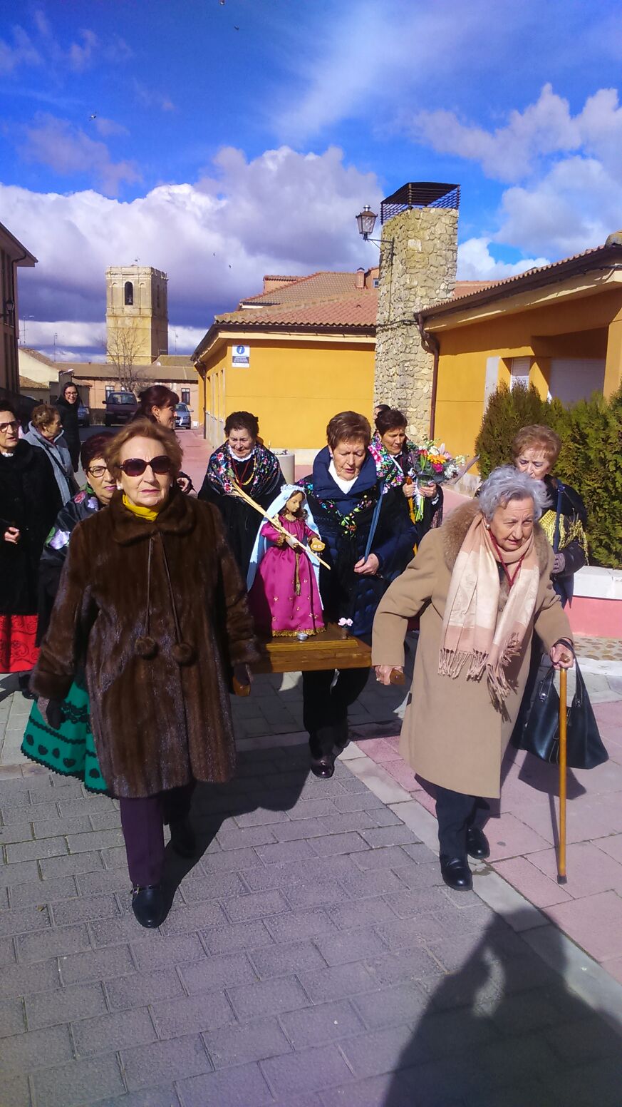 Día de las Águedas en Villabrágima. 