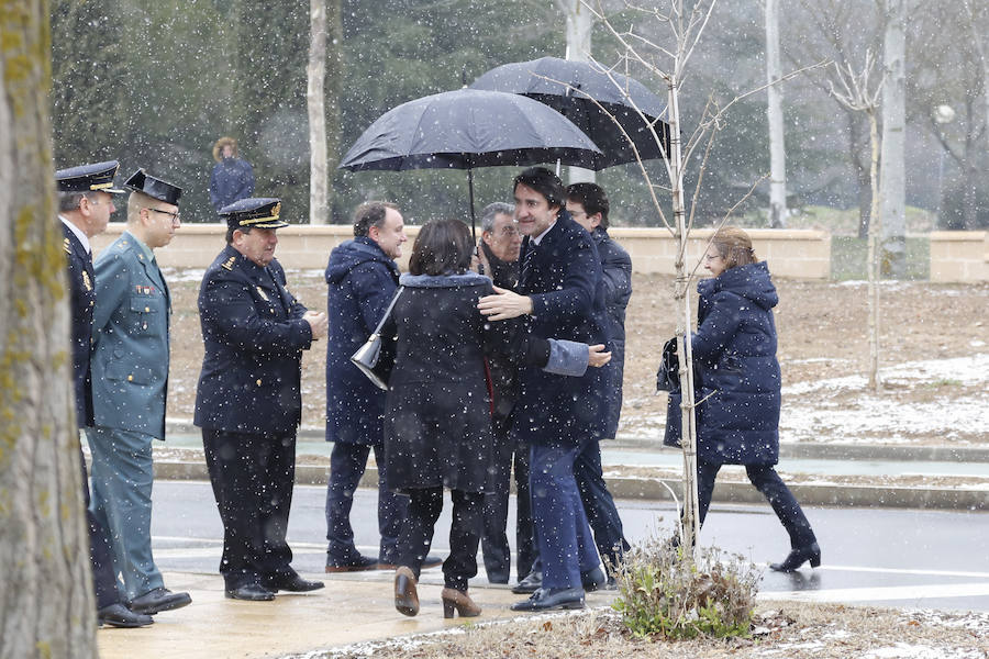 La ministra de Agricultura y Pesca, Alimentación y Medio Ambiente, Isabel García Tejerina, visitó esta mañana el parque fluvial de la Aldehuela, en Salamanca, y la Isla del Soto. 