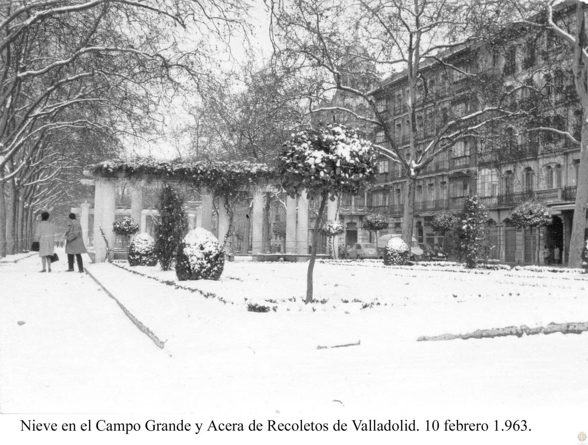 Nevadas históricas en Valladolid