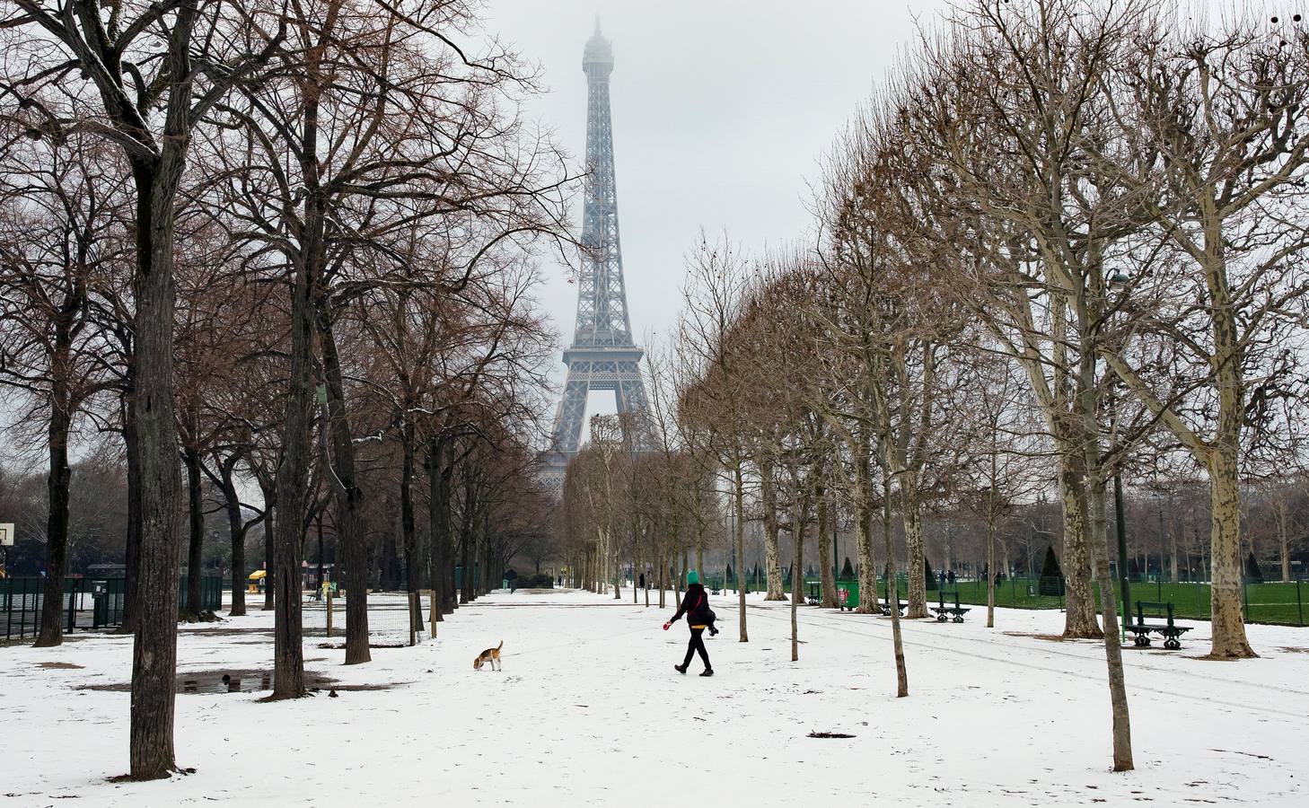 París se viste de blanco