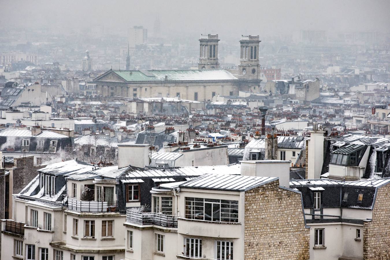 París se viste de blanco