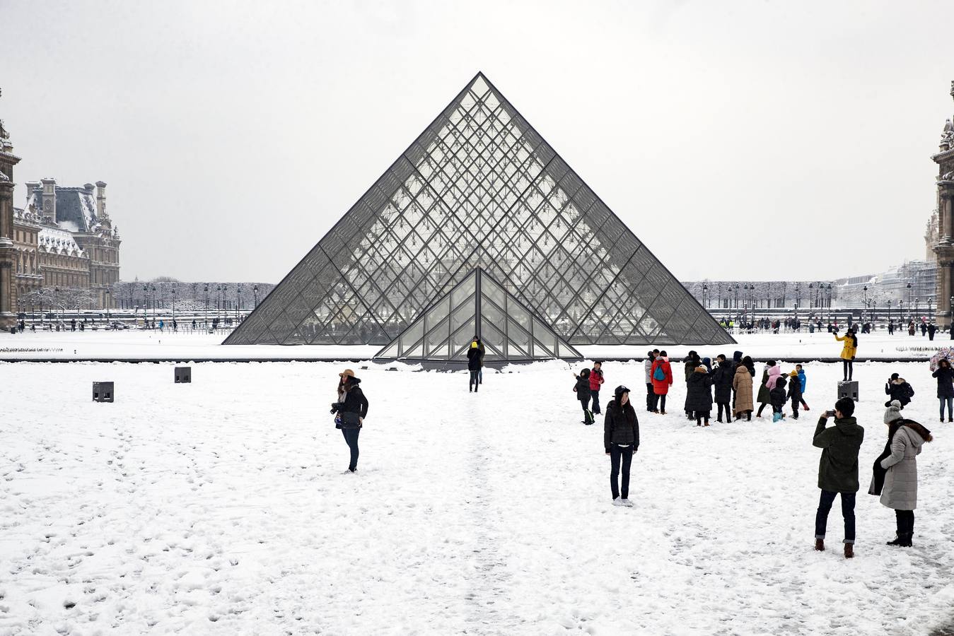 París se viste de blanco